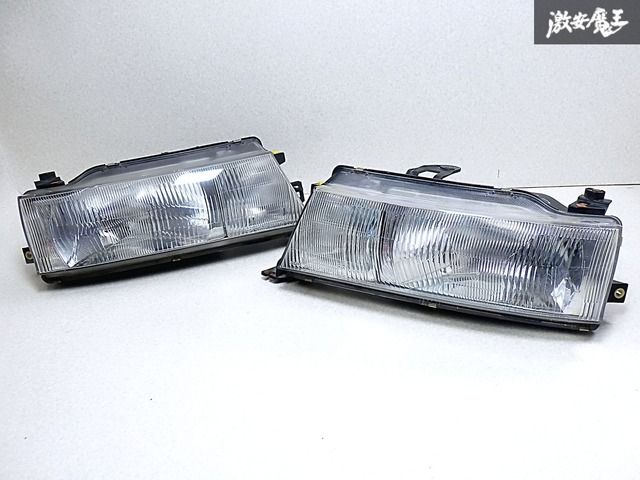 割れ無し トヨタ 純正 GX90 JZX90 チェイサー ハロゲン ヘッドライト