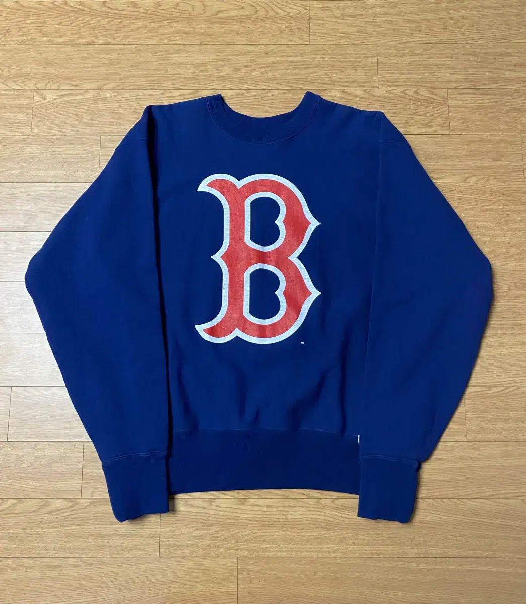 新品タグ付 KAPTAIN SUNSHINE レッドソックス ロゴスウェット 5 5) KAPTAIN SUNSHINE (キャプテンサンシャイン) リバースウィーブ