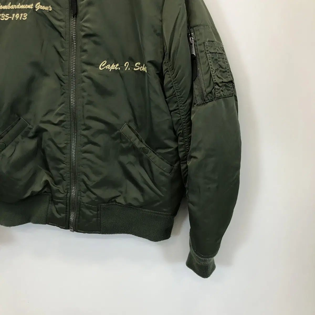 Schott ショット NYC MA-1 フライト オリジナル MA-1ジャケット L