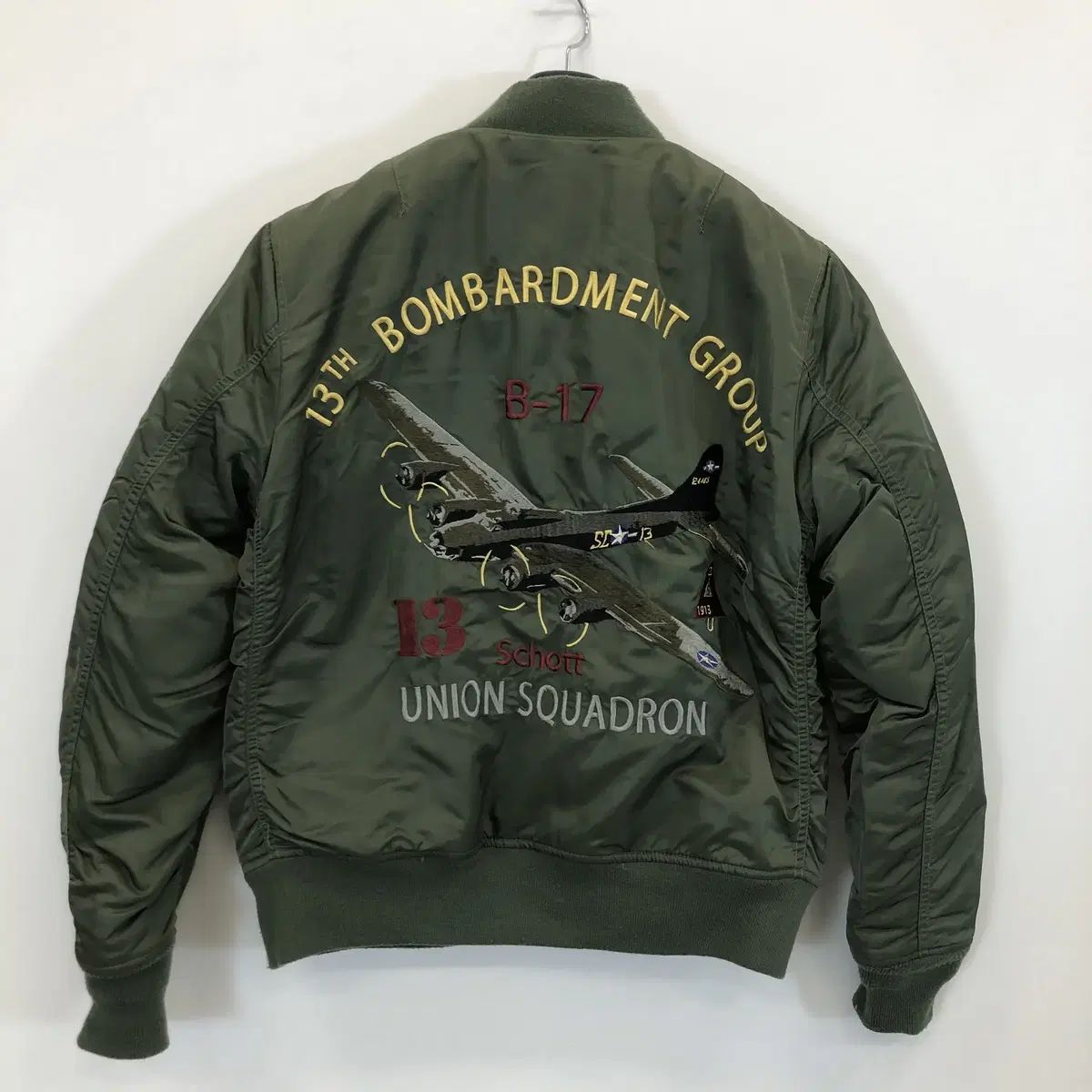 Schott ショット NYC MA-1 フライト オリジナル MA-1ジャケット L