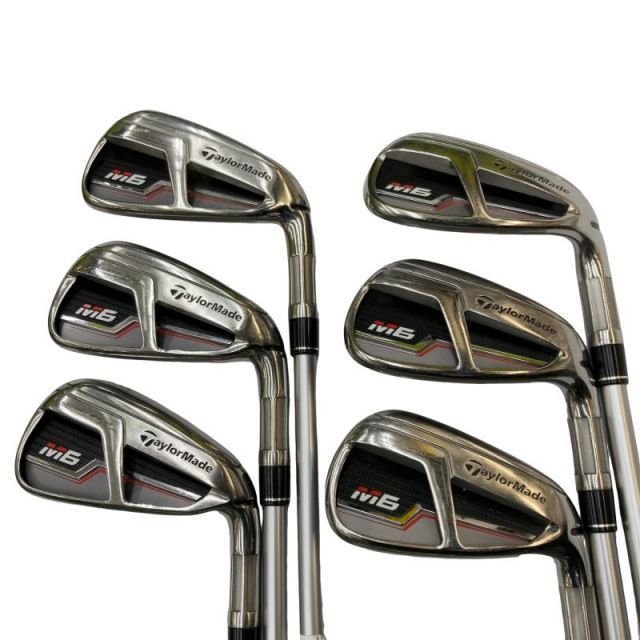 中古】 テーラーメイド M6 6S アイアンセット IR FUBUKI TM6(2019