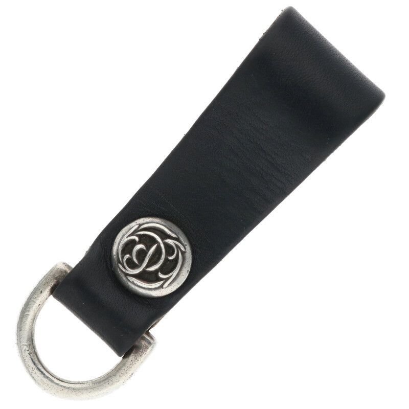 クロムハーツ BELT LOOP D RING Dカンフローラルボールボタンベルト