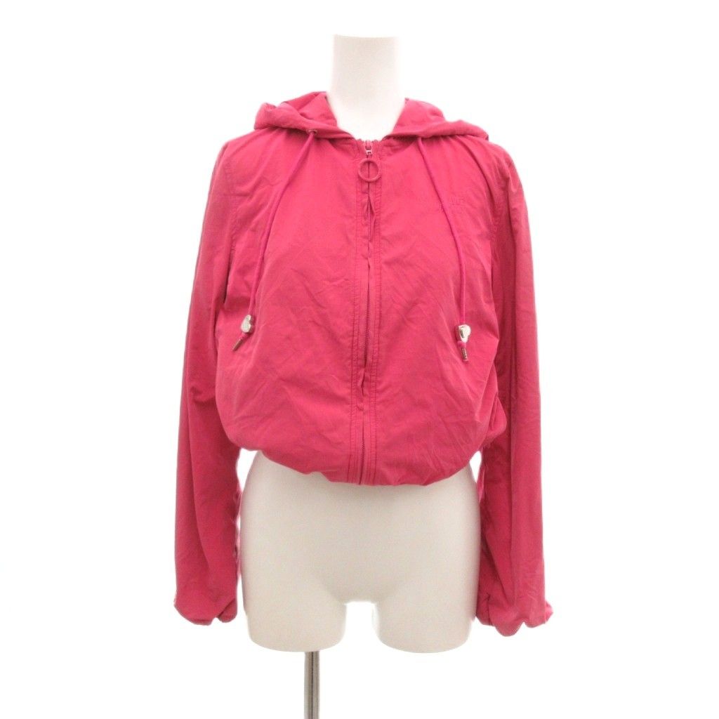 ラブモスキーノ LOVE MOSCHINO ブルゾン パーカー ジャケット ピンク