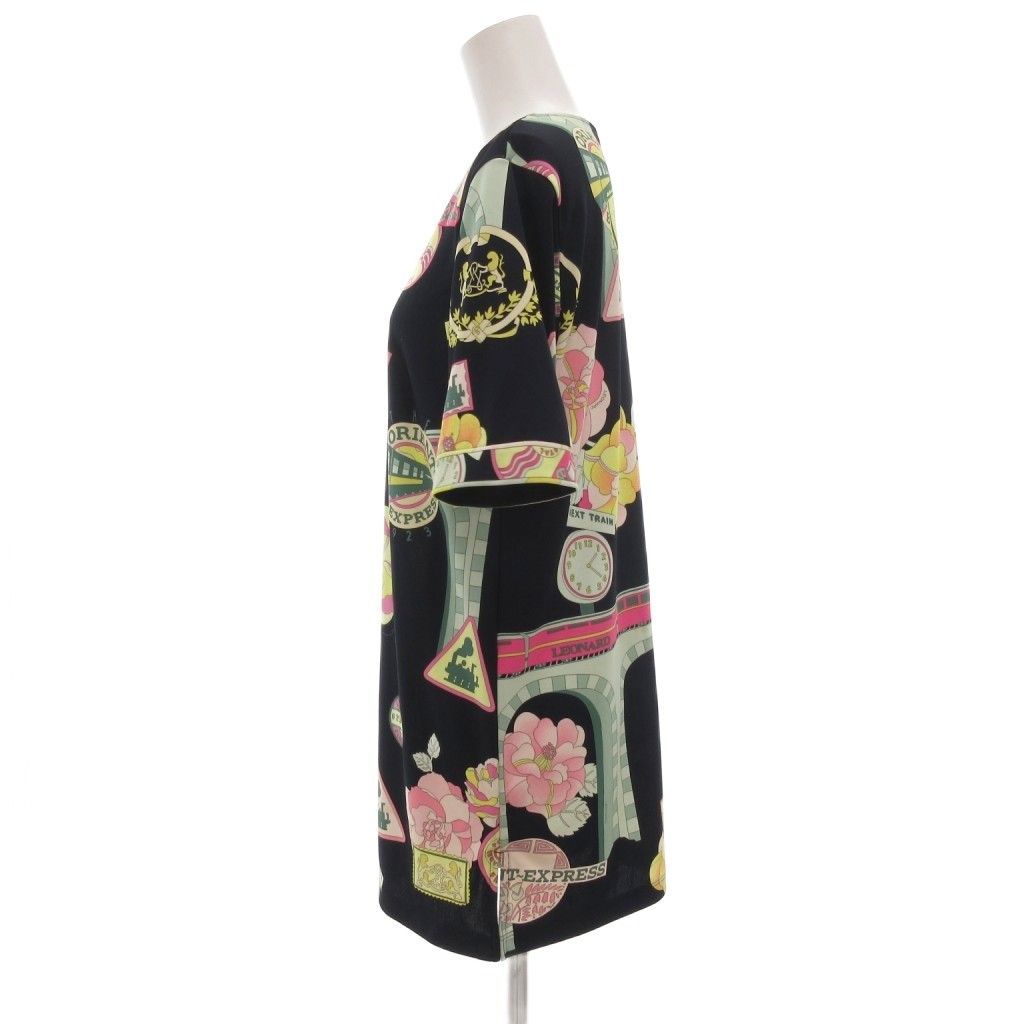 レオナールスポーツ LEONARD SPORT チュニック カットソー 半袖 40 紺