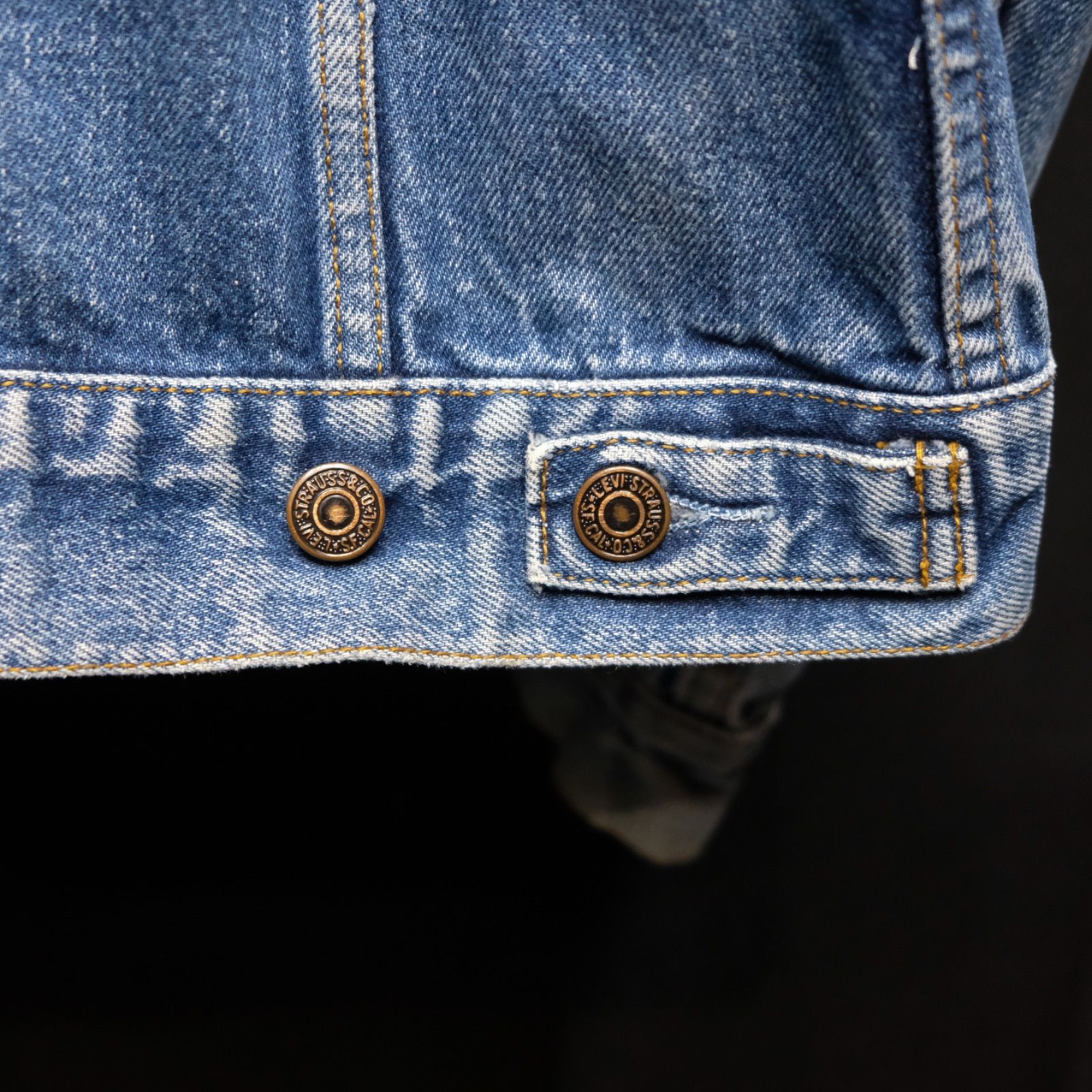 90's ユーロリーバイス 70500 Gジャン Lサイズ デニム トラッカー
