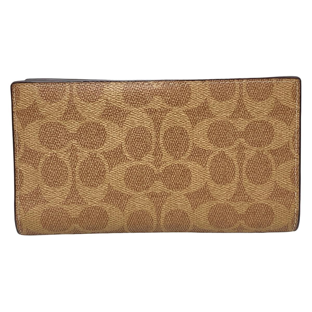COACH(コーチ) 長財布 スリム ジップ ウォレット・シグネチャー 