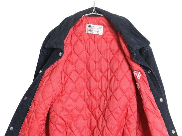 90s USA製 WEST WIND 中綿 コーデュロイ ジャケット メンズ M 古着