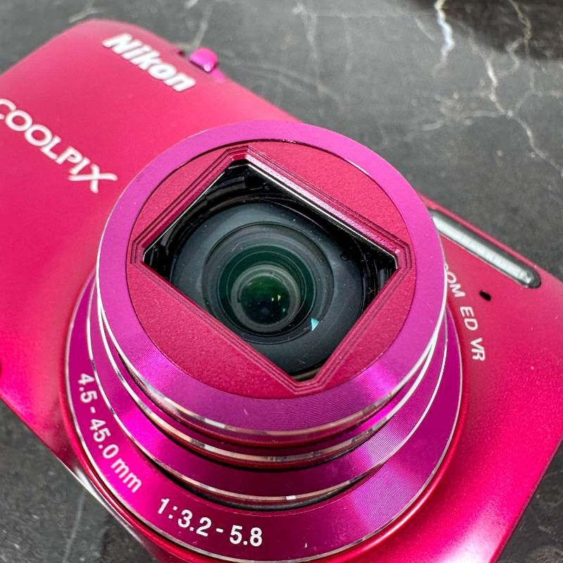 美品】Nikon COOLPIX S6300 レッド コンパクトデジタルカメラ 1600万