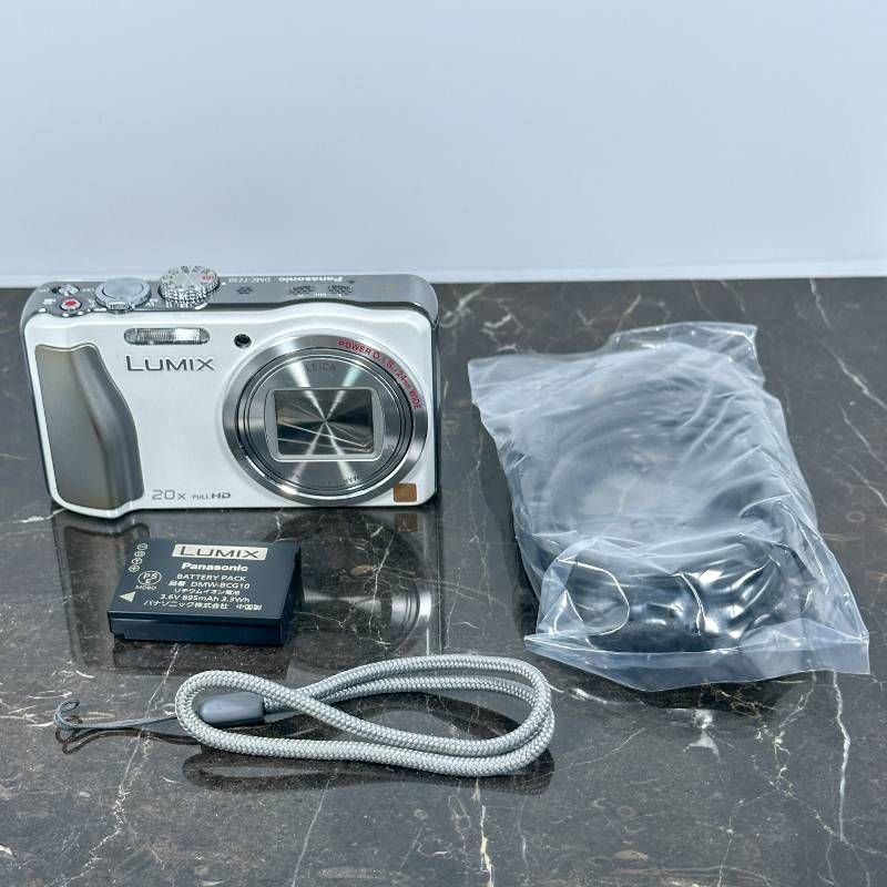 Panasonic LUMIX DMC-TZ30 ホワイト コンパクトデジタルカメラ 1410万