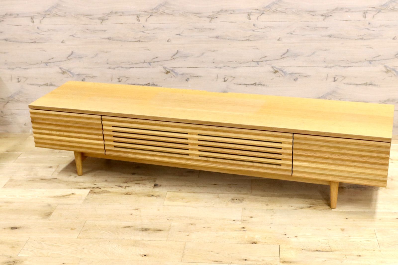 GMIS449C○飛騨産業 / HIDA キツツキ オーク材 テレビボード AVボード