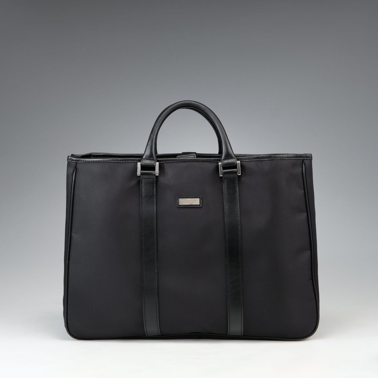 美品】 BURBERRY バーバリー ビジネスバッグ ノバチェック ナイロン