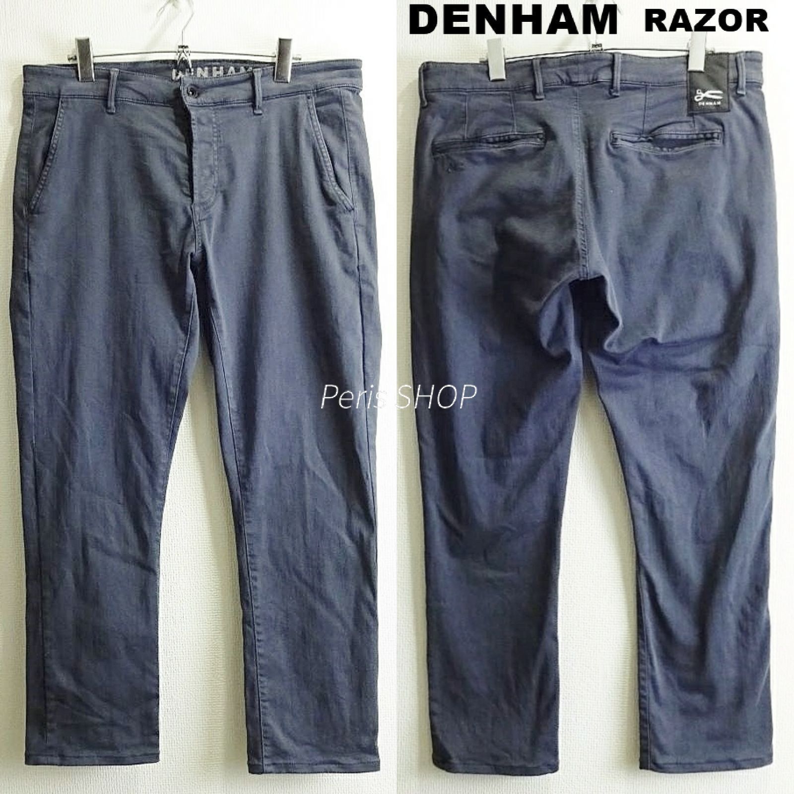 DENHAM デンハム RAZOR W88cm / W32 / L スリムフィットパンツ 強