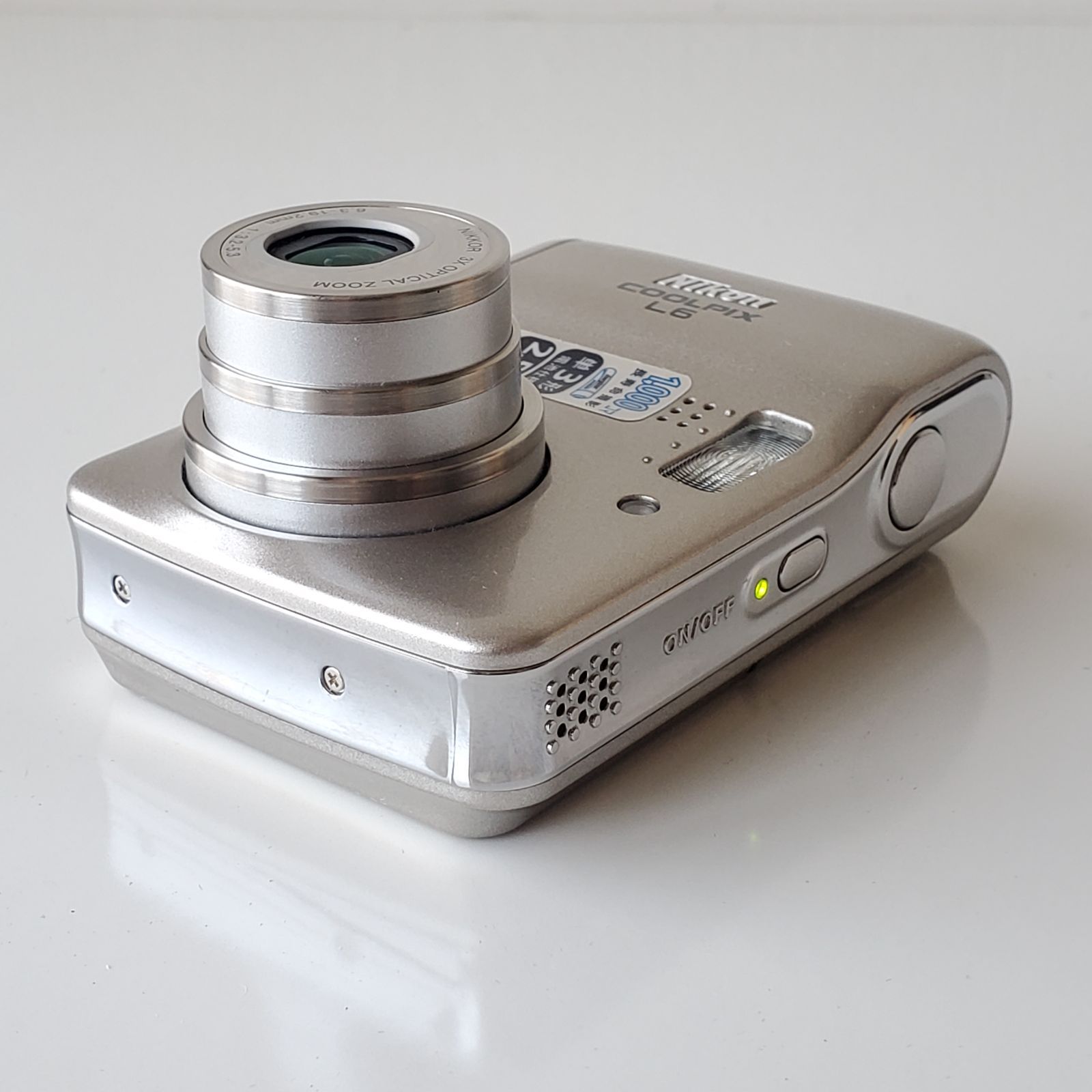 SDカード4GBをおまけ♪ 通電・基本動作確認 ニコンNikon COOLPIX L6