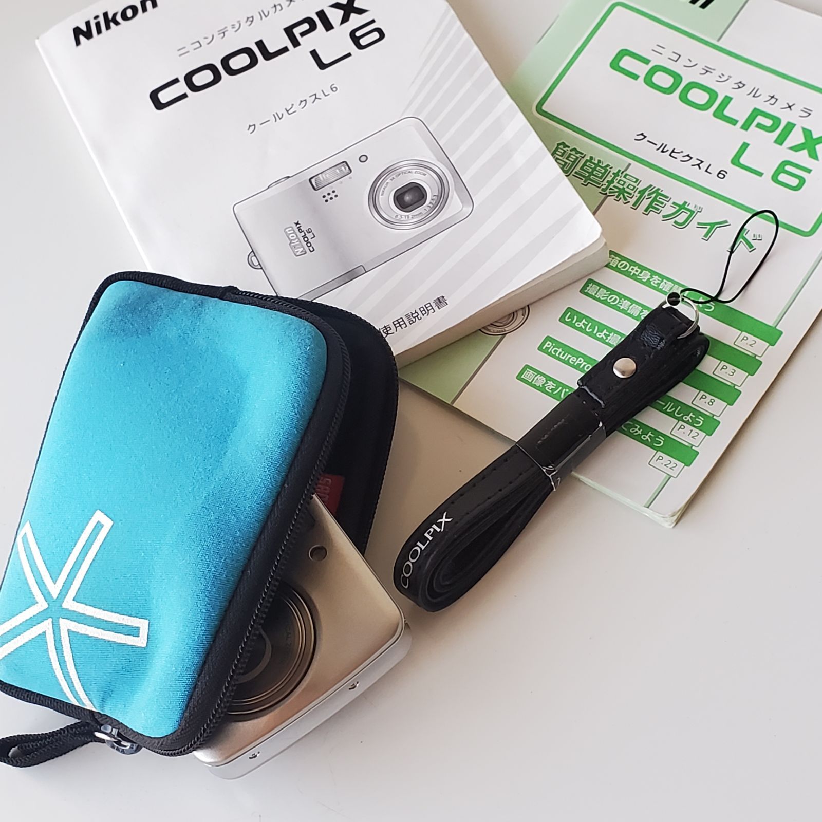 SDカード4GBをおまけ♪ 通電・基本動作確認 ニコンNikon COOLPIX L6