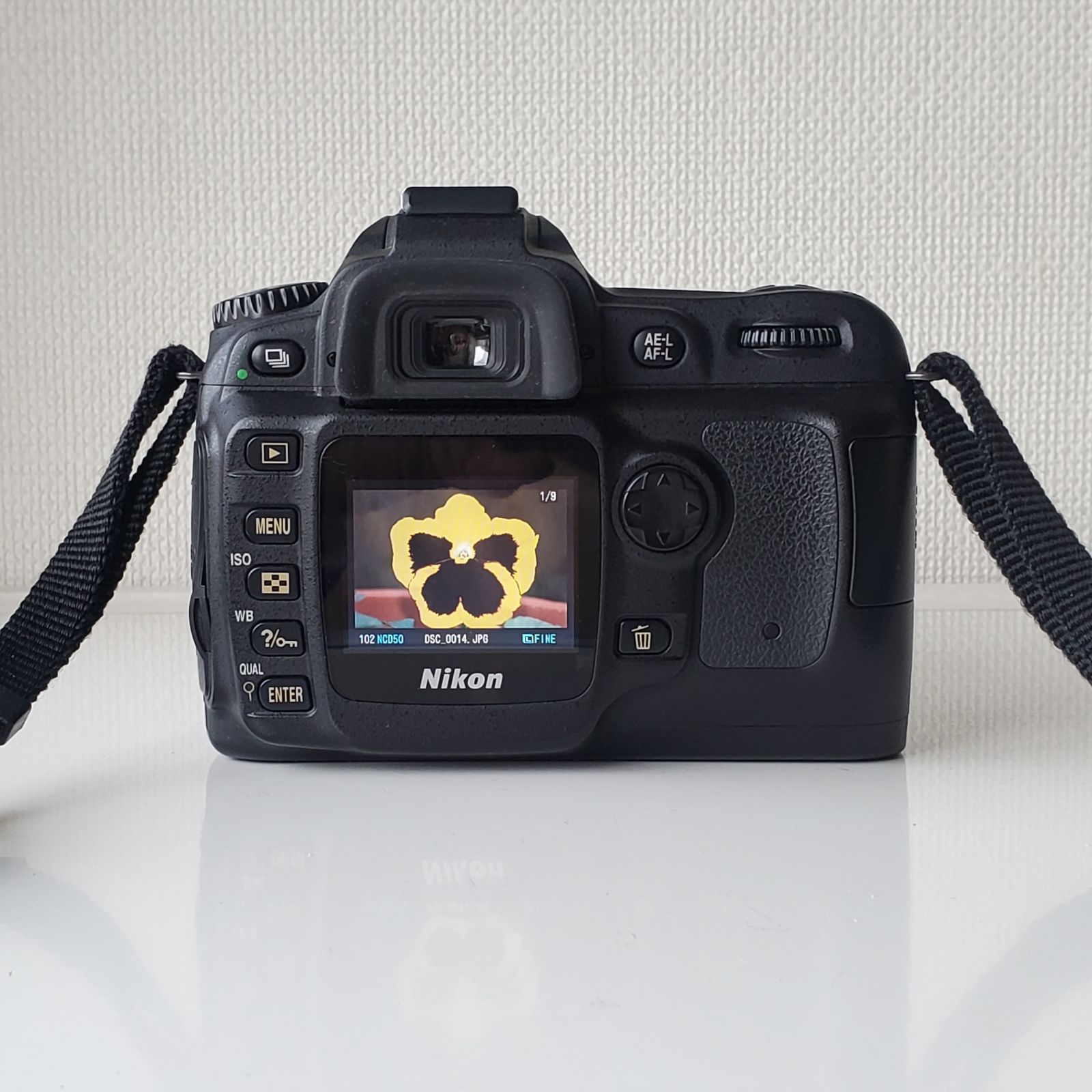 SDカード2GBをおまけ♪ 通電・基本動作確認 ニコン Nikon D50 AF-S DX