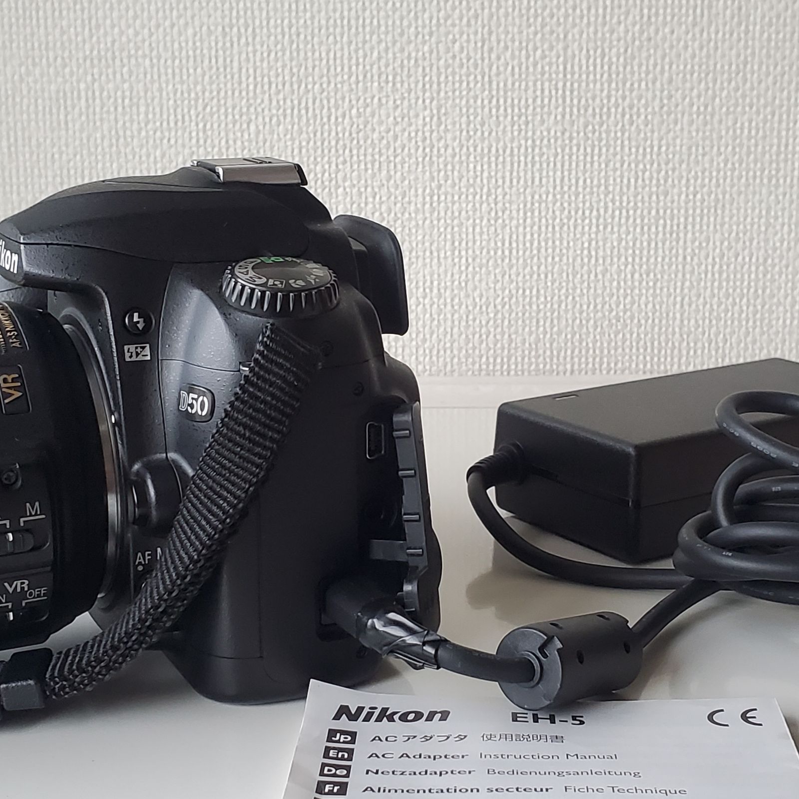 SDカード2GBをおまけ♪ 通電・基本動作確認 ニコン Nikon D50 AF-S DX 
