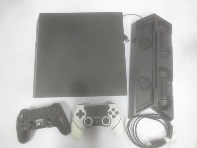 ゲーム プレイステーション4 PS 4本体 CUH 1200 B ブラック 動作品 コントローラー 周辺機器付き 品