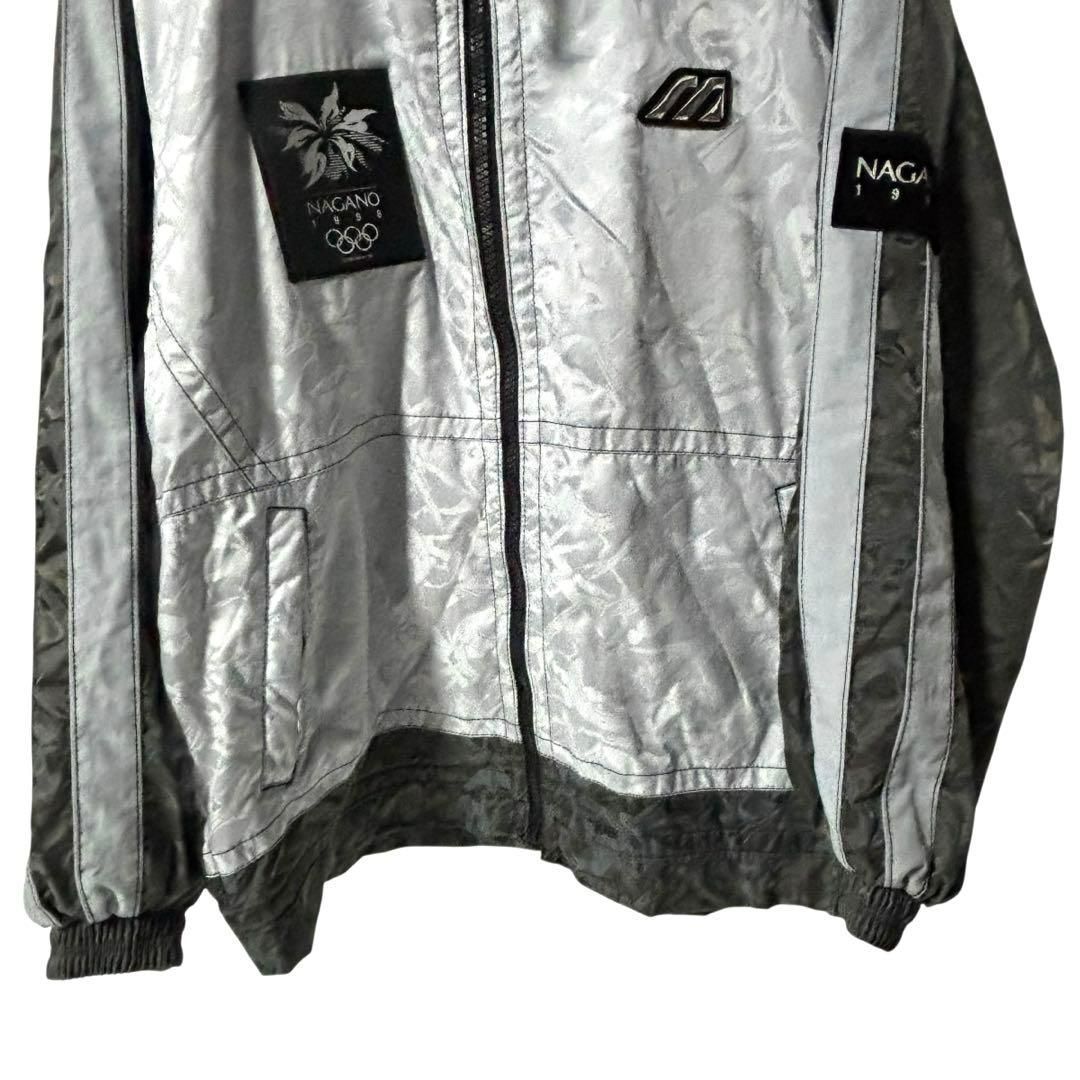 メルカリ市限定価格　ジャケット　M 希少 激レア MIZUNO ミズノ 1998年 長野オリンピック M 総柄 - メルカリ