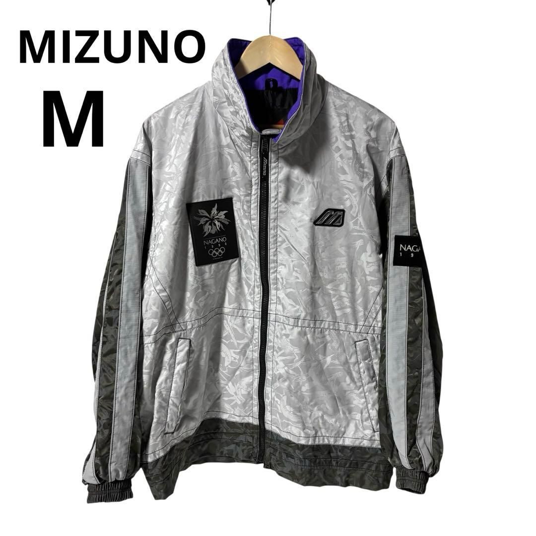 レア 希少 MIZUNO製 90s 1998年 長野オリンピック ナイロンコート