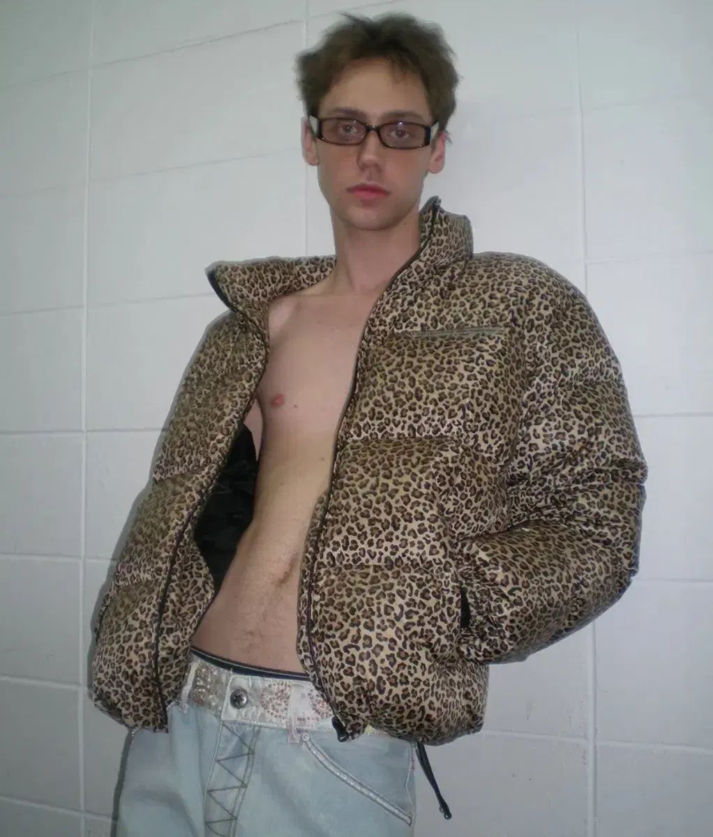 SCULPTOR スカルプター ヒョウ柄 レオパード ダウン L - メルカリ