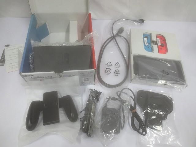 ゲーム Nintendo switch ニンテンドースイッチ 本体 HAC 001 01 ネオンブルー ネオンレッド Sports セット 品