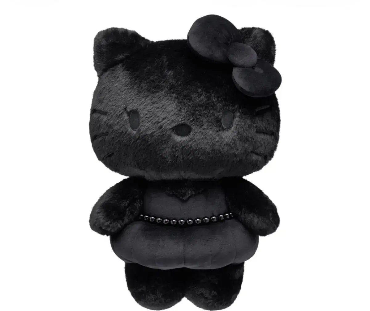 ハローキティ x ジス 40 cm キャラクター ぬいぐるみ ブラック