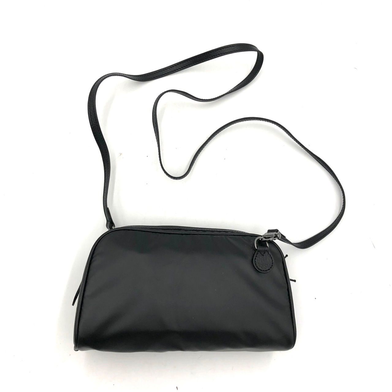 ハンティングワールド ショルダーバッグ ポシェット ナイロン ブラック