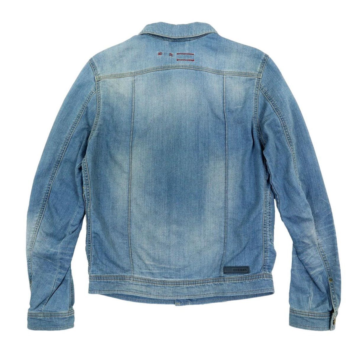 B3671】DIESEL ディーゼル デニムジャケット デニムスウェット Gジャン