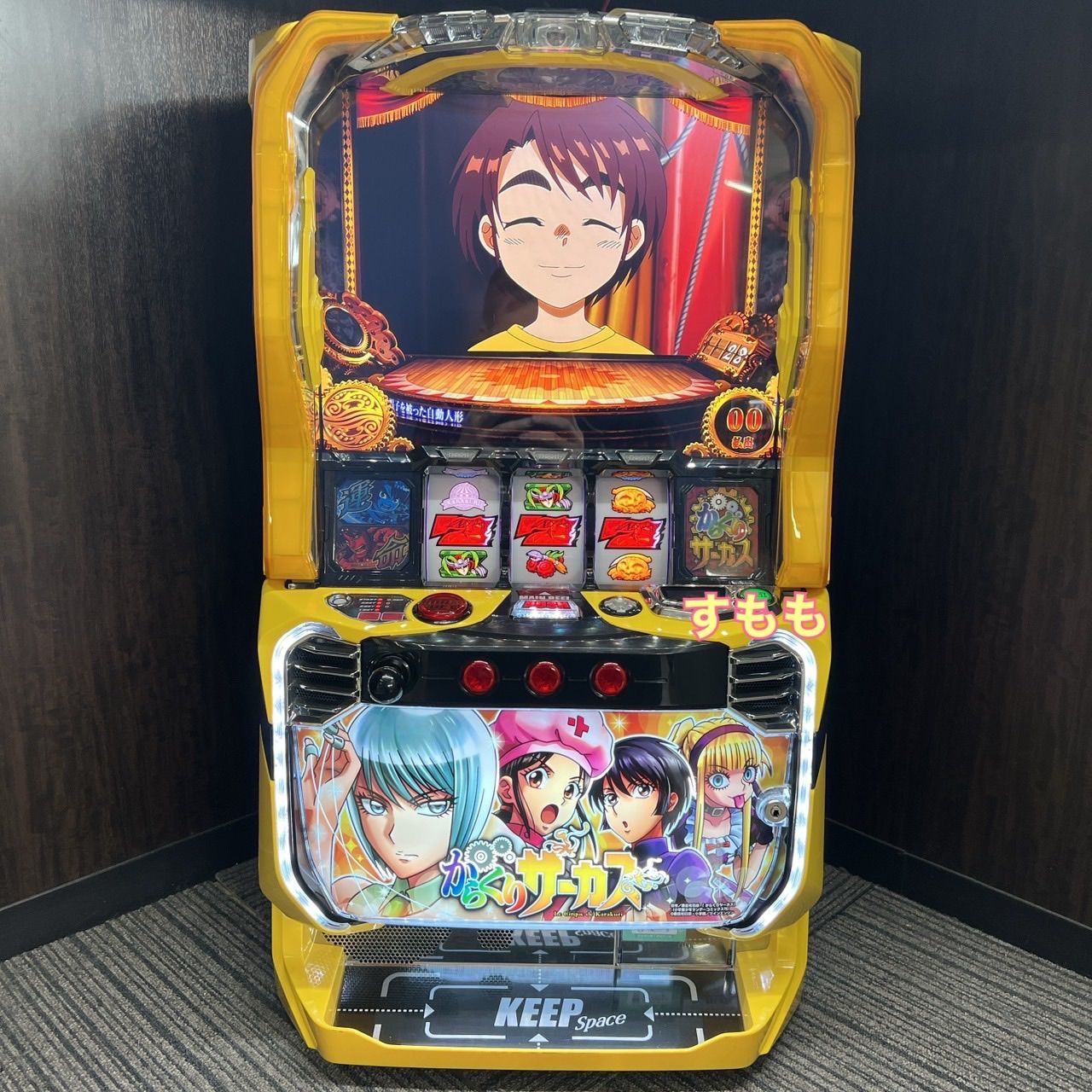 スマスロ「からくりサーカス」 ヒロインパネル 送料無料 パチスロ実機