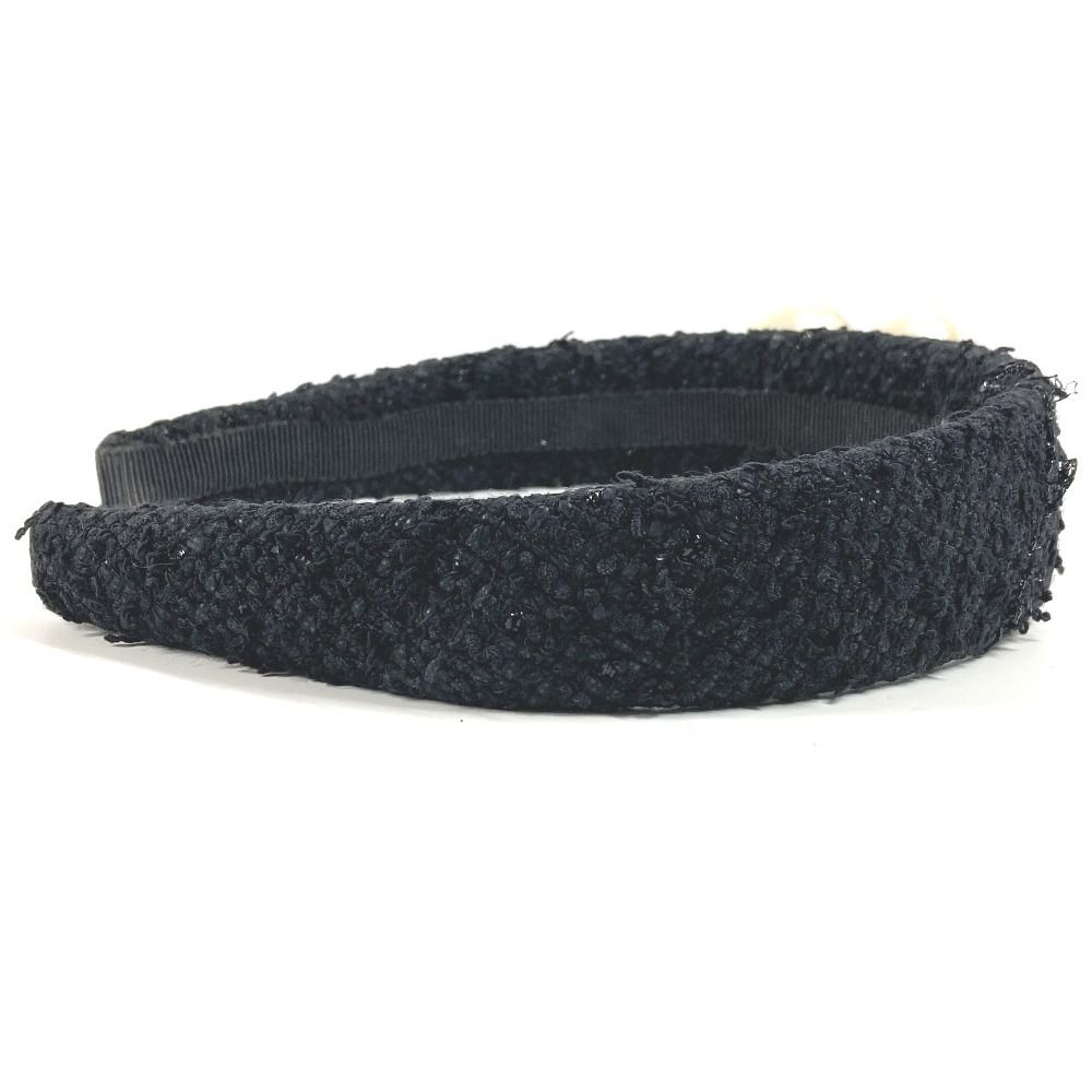 CHANEL シャネル カチューシャ CC ロゴ ココマーク フェイクパール