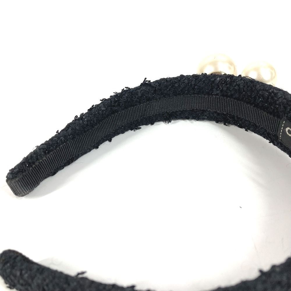CHANEL シャネル カチューシャ CC ロゴ ココマーク フェイクパール