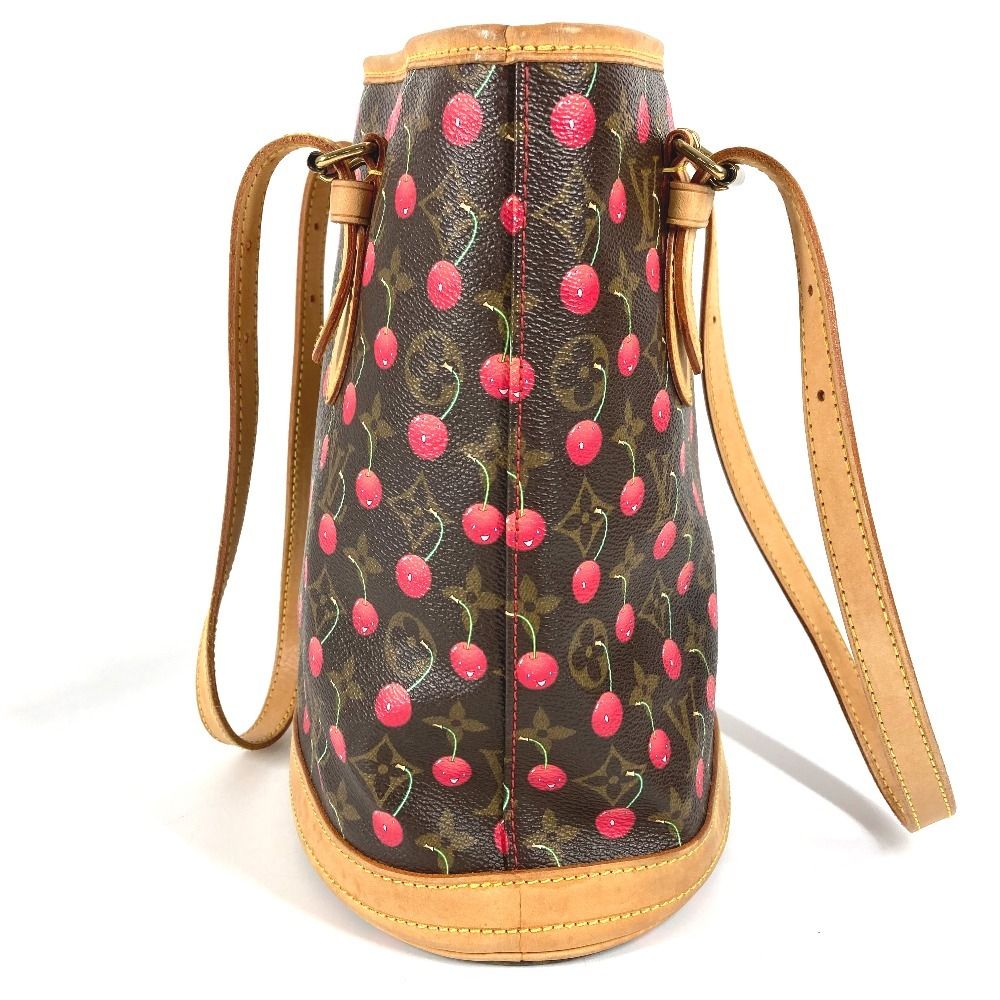 ルイヴィトン　バケットPM　モノグラム・ミニ・ラン　ショルダーバッグ　キャンバス LOUIS VUITTON ルイヴィトン ショルダーバッグ バケットPM バケット PM