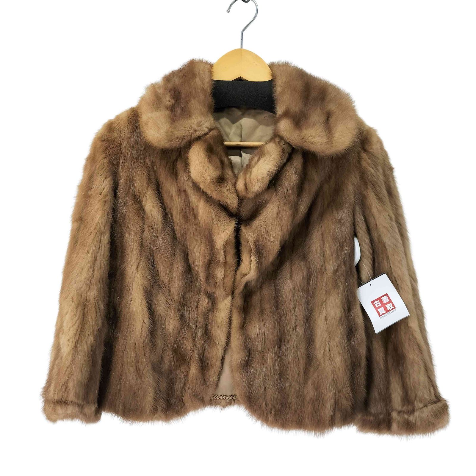 ユーズドフルギ USED古着 ファー ジャケット レディース 表記無 - メルカリ 