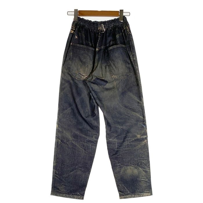 US アス Fake Vintage Denim Easy Pants フェイクヴィンテージデニム