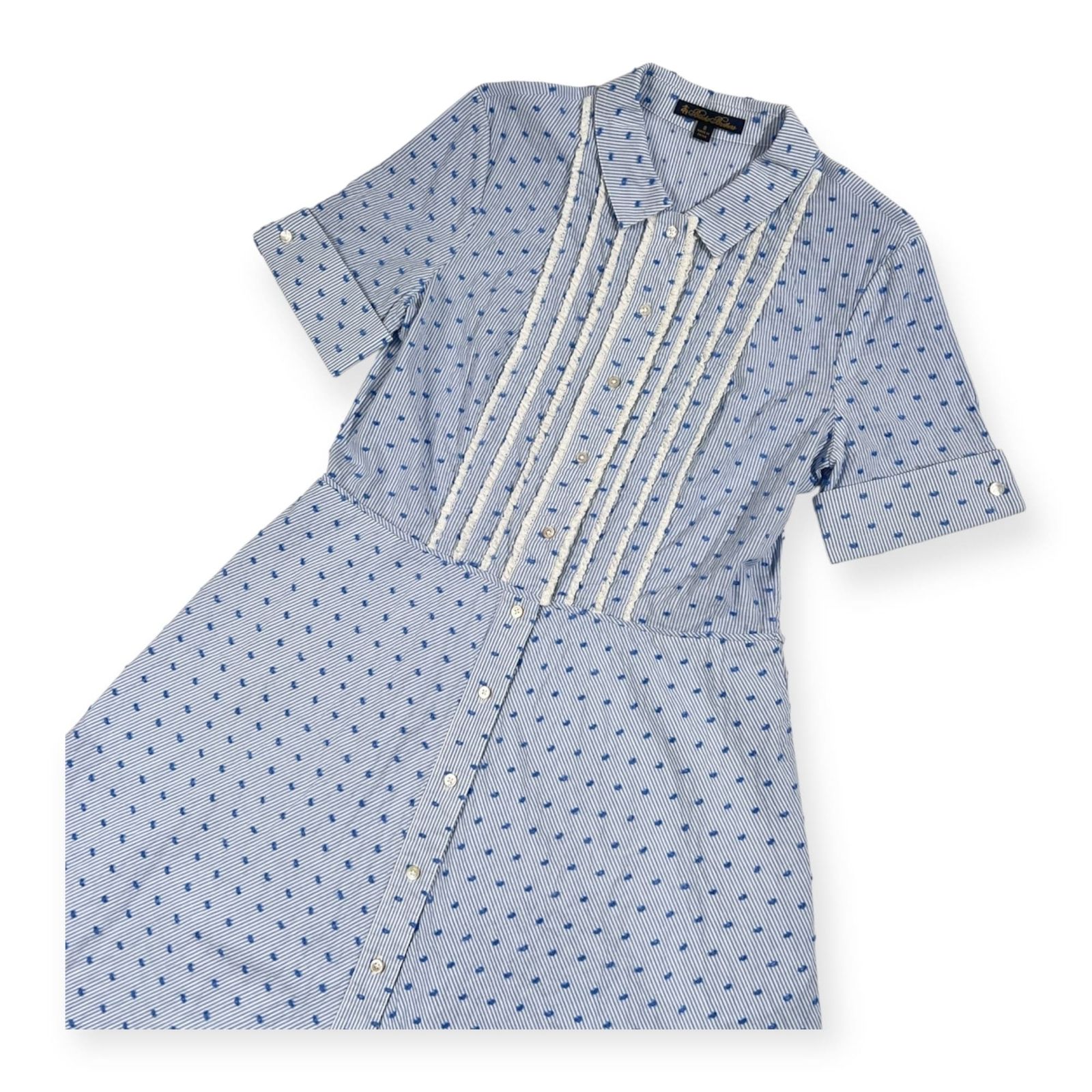 Brooks Brothers ブルックスブラザーズ タック ストライプ ロング