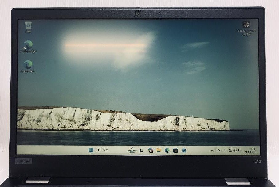 [Windows 11] 第11世代CPU搭載 NVMe Lenovo ThinkPad L13 (Core i3-1115G4 3.0GHz/4GB/SSD 128GB/Webカメラ/Wi-Fi)