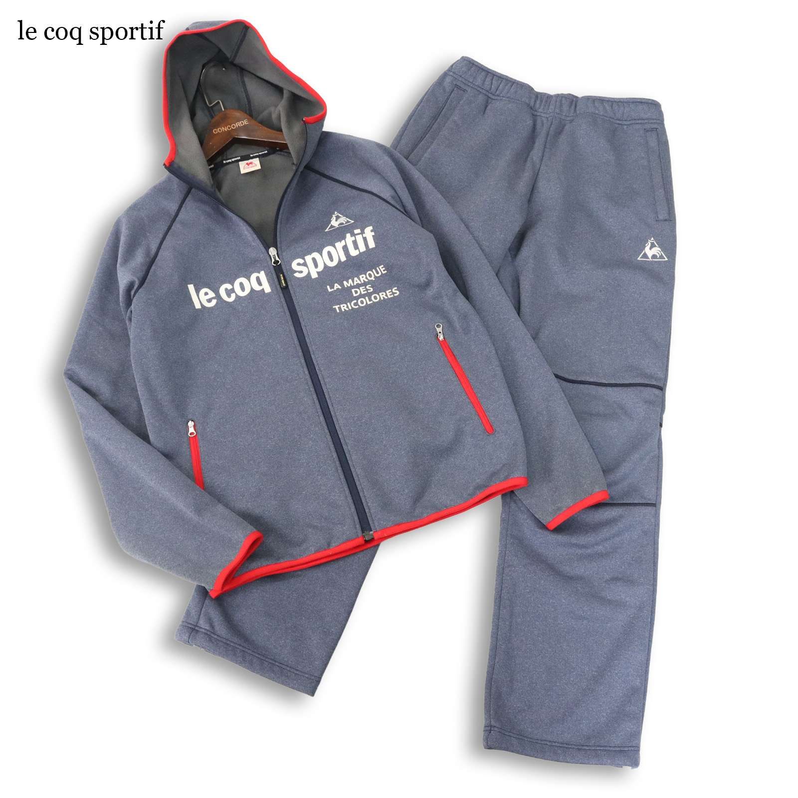 le coq sportif ルコック 秋冬 裏起毛☆ パーカー&パンツ 上下