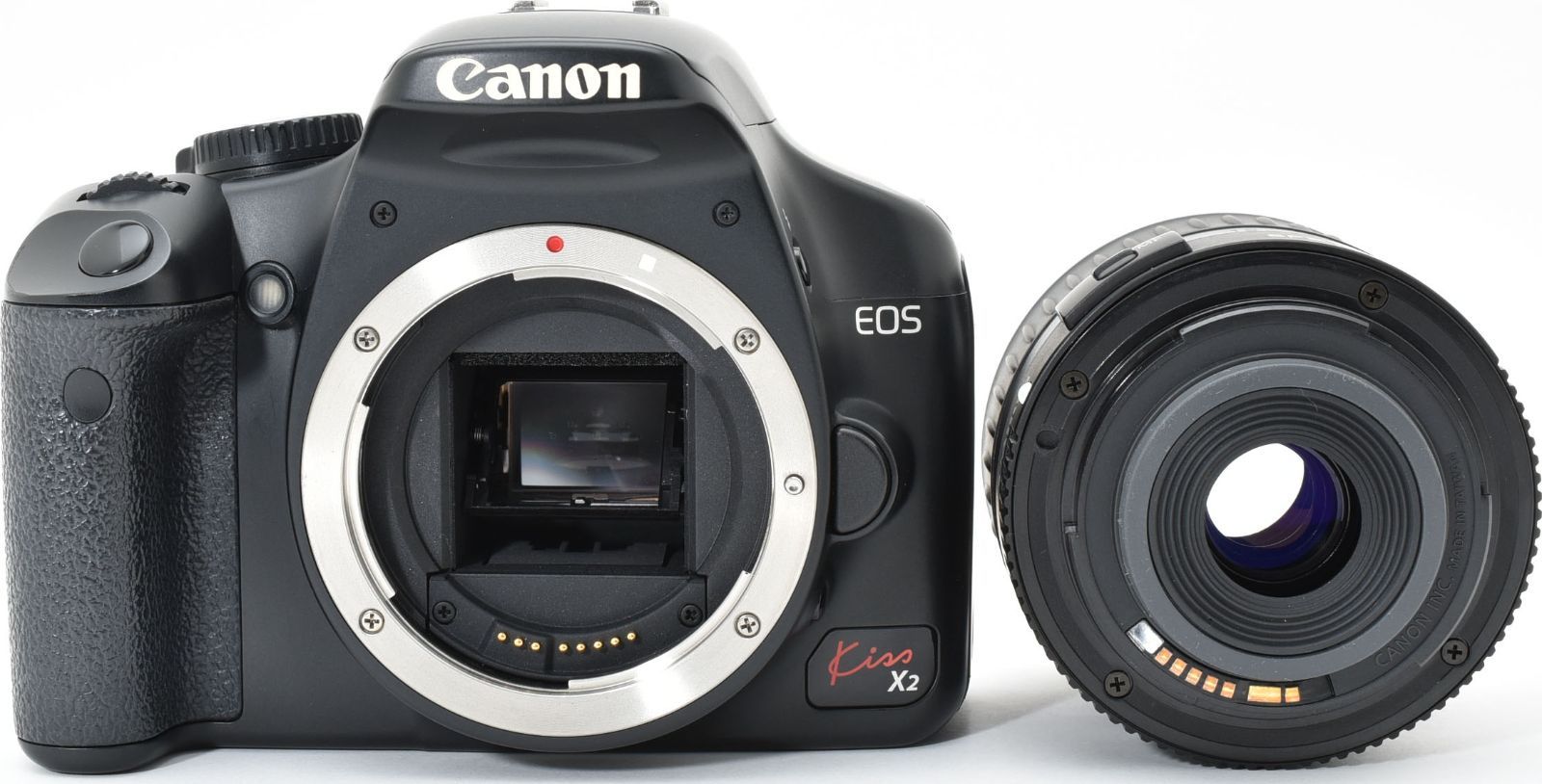 A14[7212]4 キヤノン Canon EOS Kiss X2 ボディ 18-55mm レンズキット