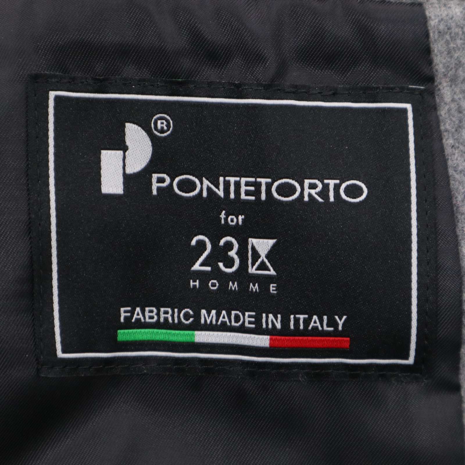23区 HOMME オム 秋冬 イタリア製 PONTETORTO生地☆ ウール&カシミヤ 