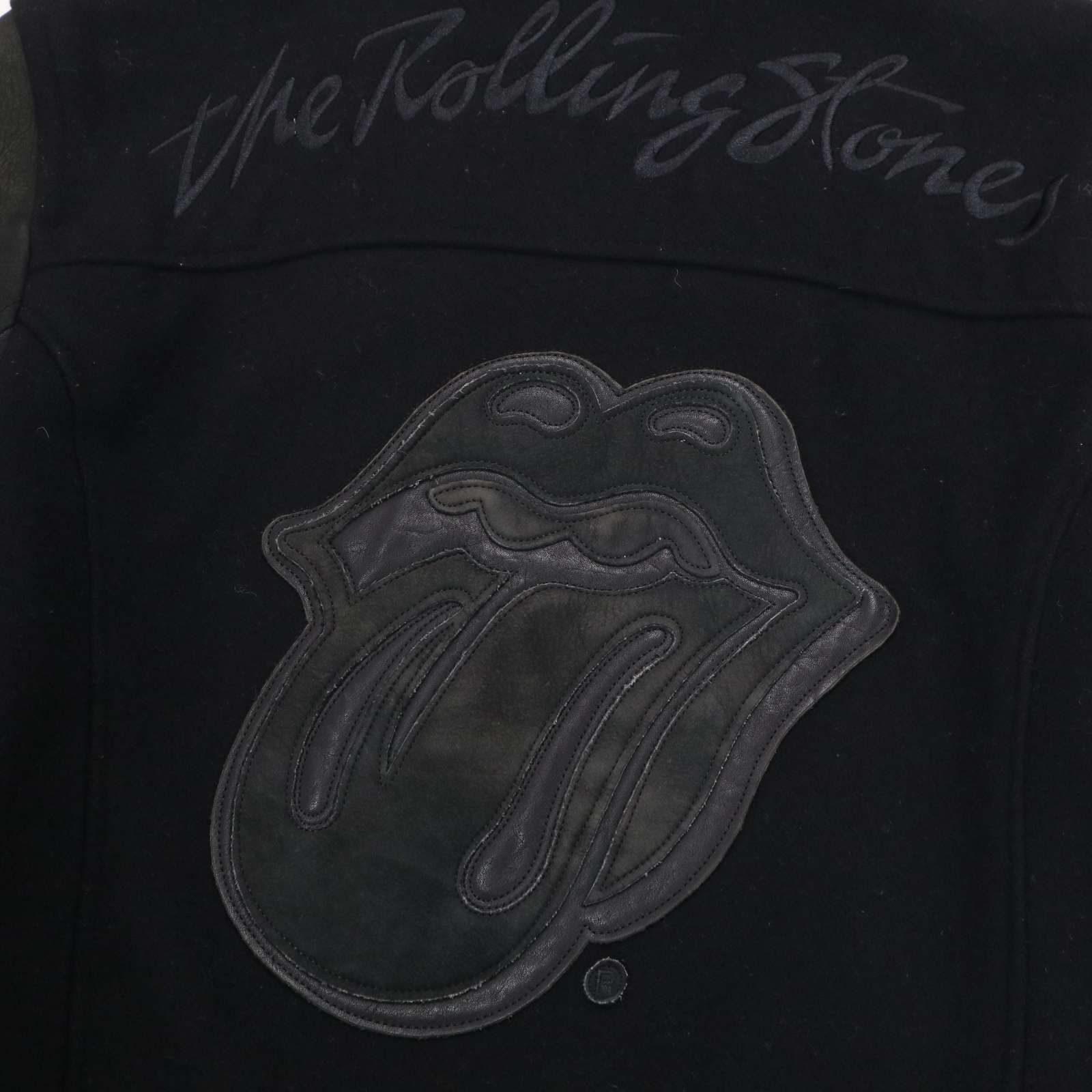 JACKROSE ジャックローズ × ローリングストーンズ 袖革☆ カウ レザー