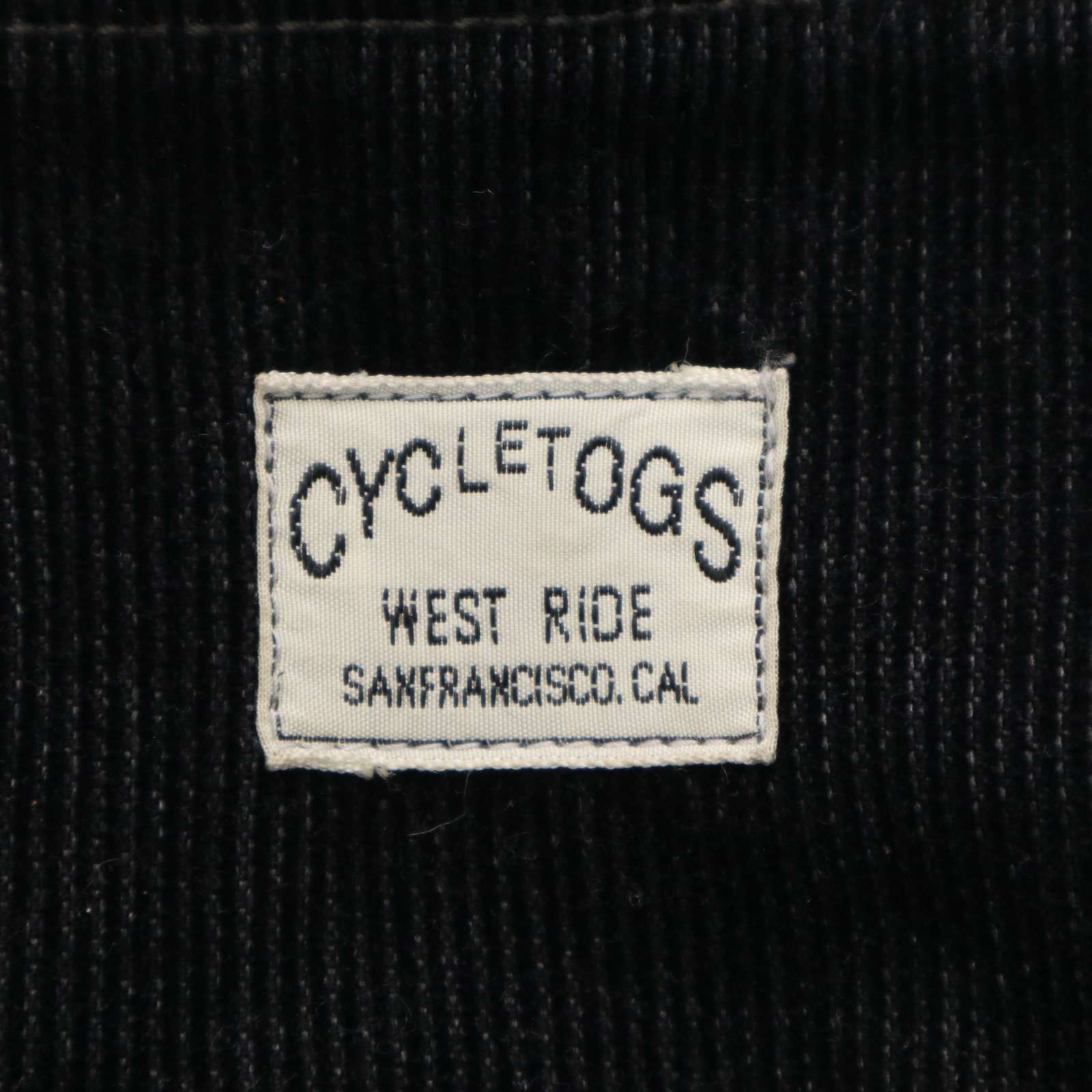 WEST RIDE ウエストライド CYCLETOGS 秋冬☆ ウォバッシュ ストライプ