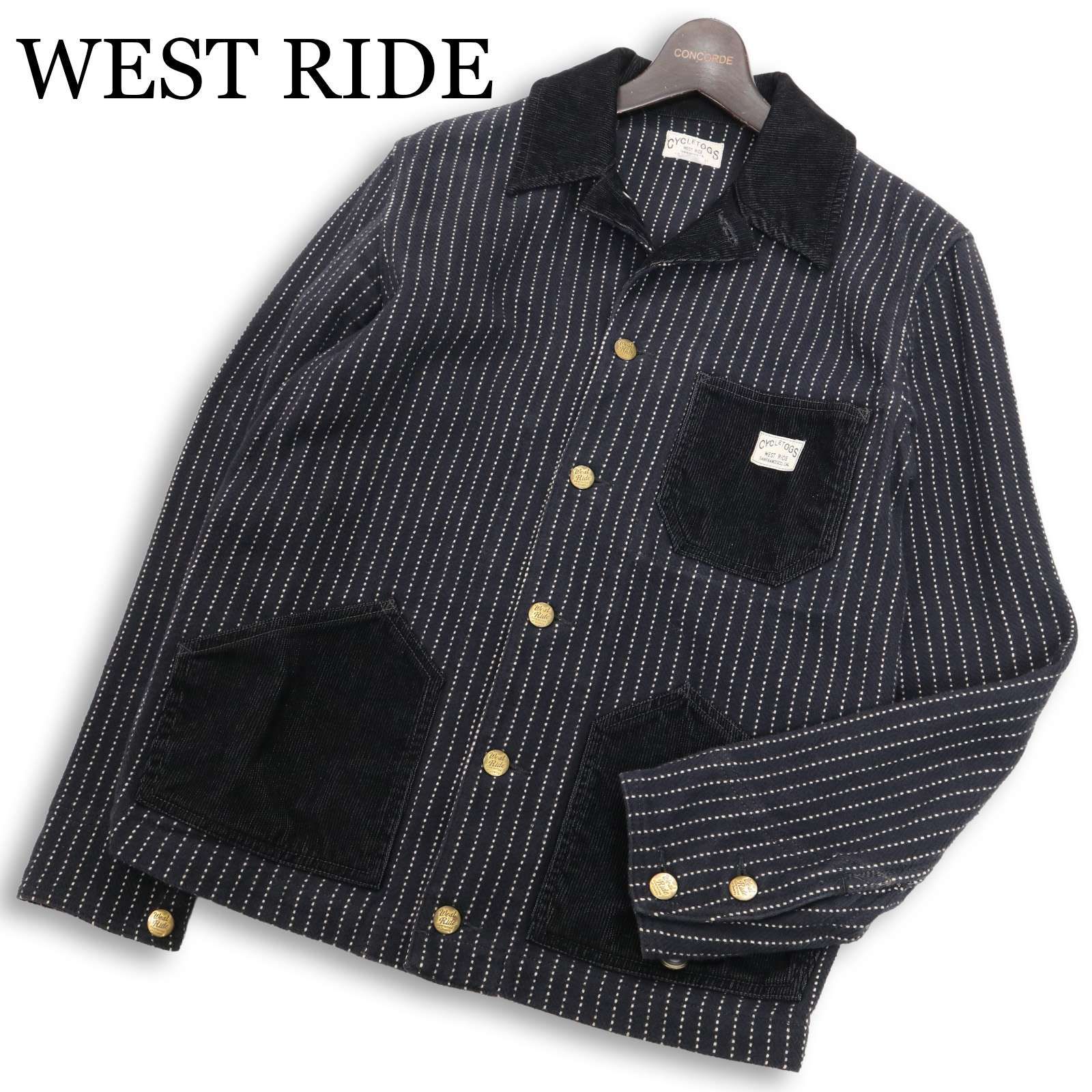 WEST RIDE ウエストライド CYCLETOGS 秋冬☆ ウォバッシュ ストライプ