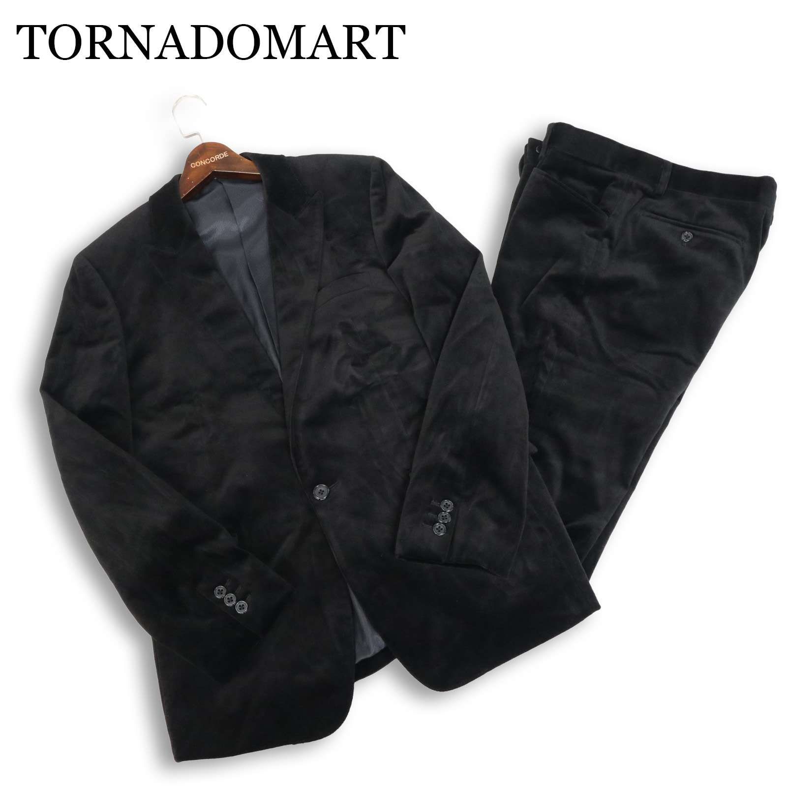 Y2K 00s☆ TORNADOMART トルネードマート ベロア ジャケット&ブーツ 