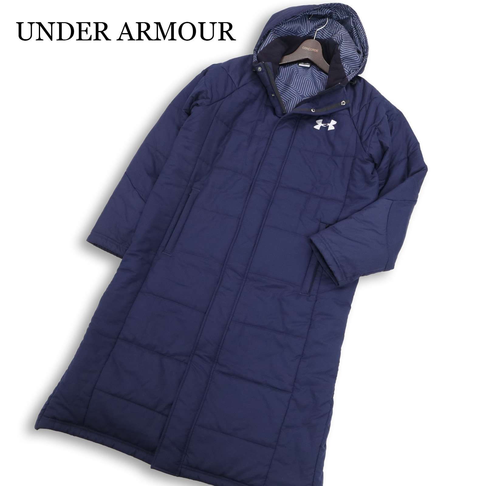 UNDER ARMOUR アンダーアーマー 秋冬 中綿☆ フーディー ベンチコート