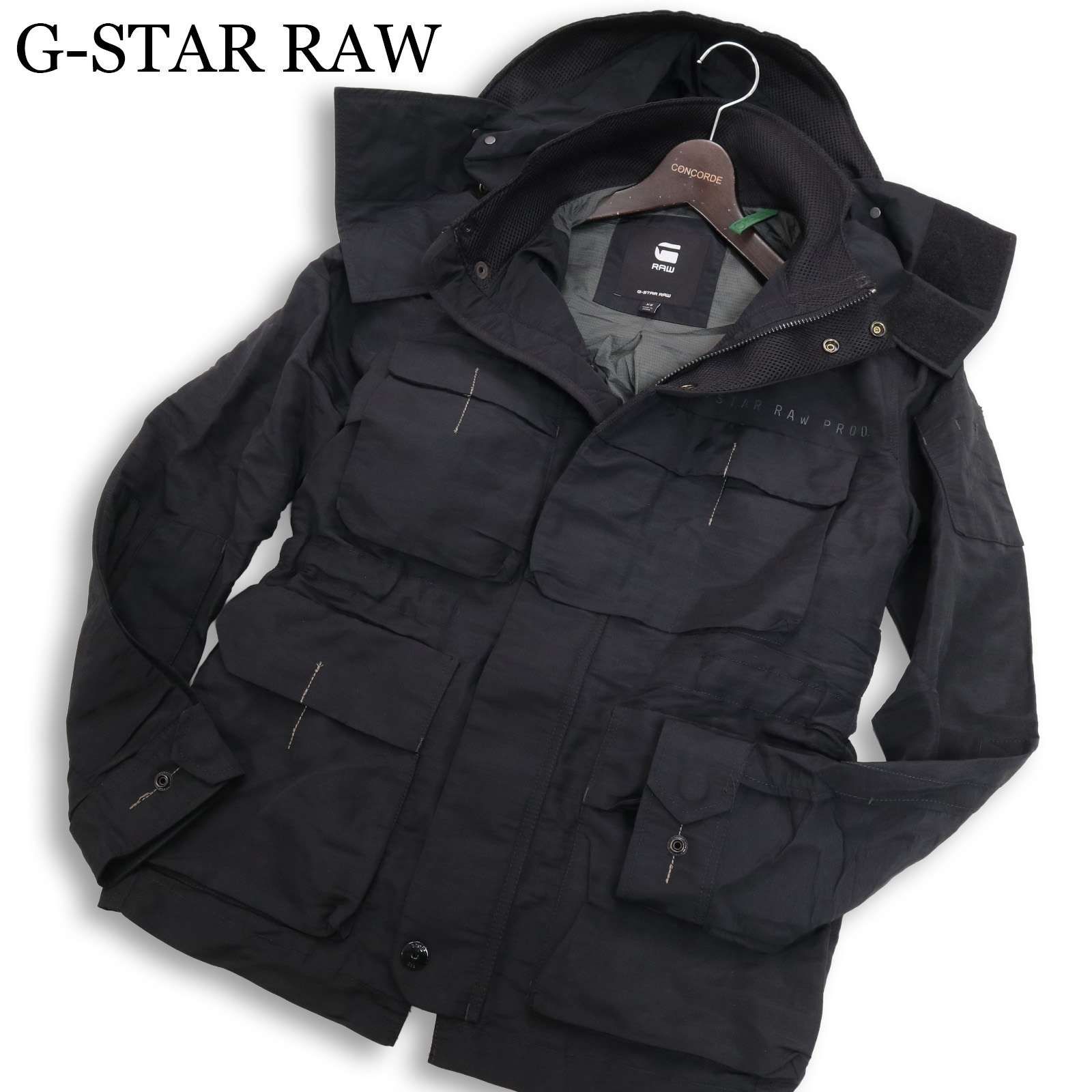 G-STAR RAW　ジースターロウ　フィールドパッファージャケット　XL G-STAR RAW ジースター ロウ 【MULTIPOCKET FIELD JKT】通年 マルチ