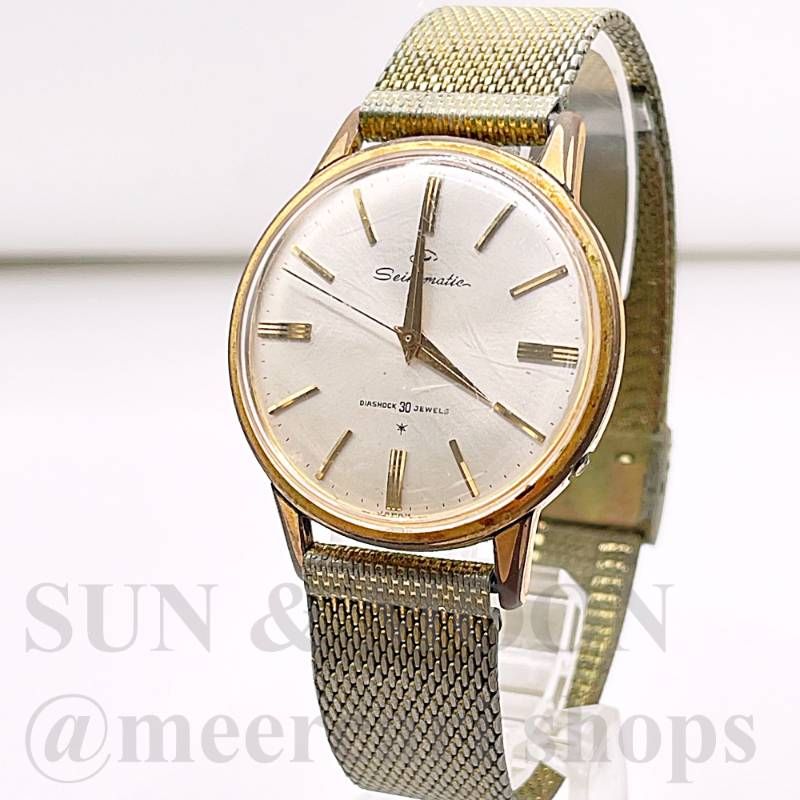 稼働品 SEIKO セイコーマチック メンズ腕時計 ダイアショック 自動巻き. SEIKO セイコーマチック 自動巻き ダイアショック 30石 メンズ腕時計