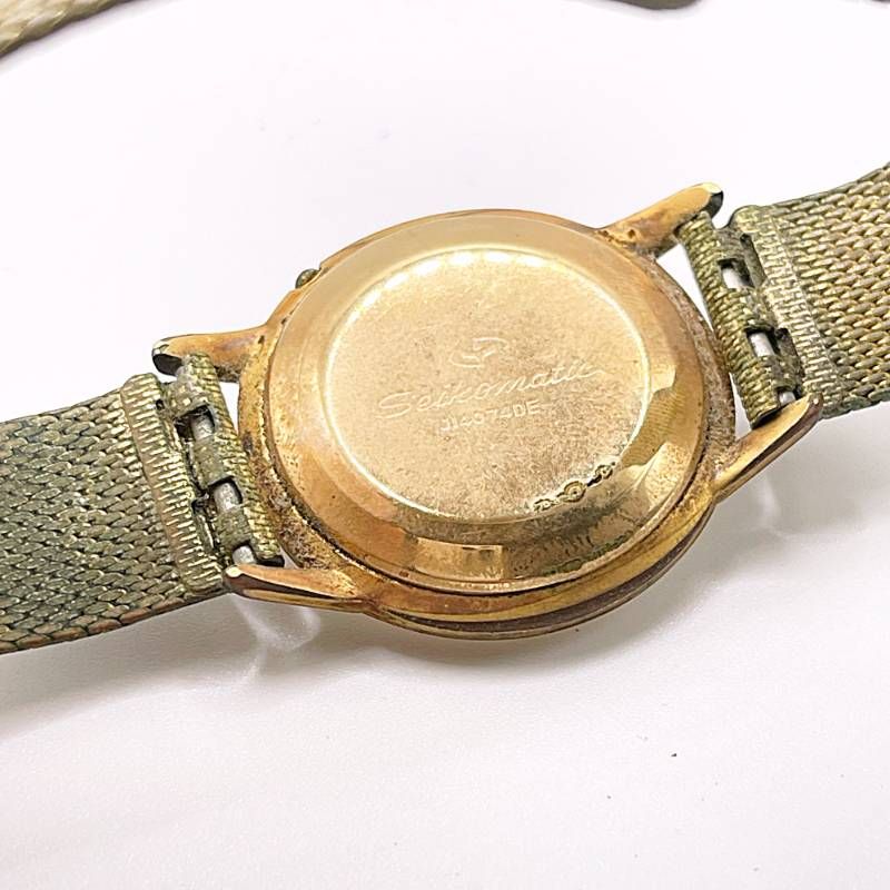 SEIKO セイコーマチック 自動巻き ダイアショック 30石 メンズ腕時計