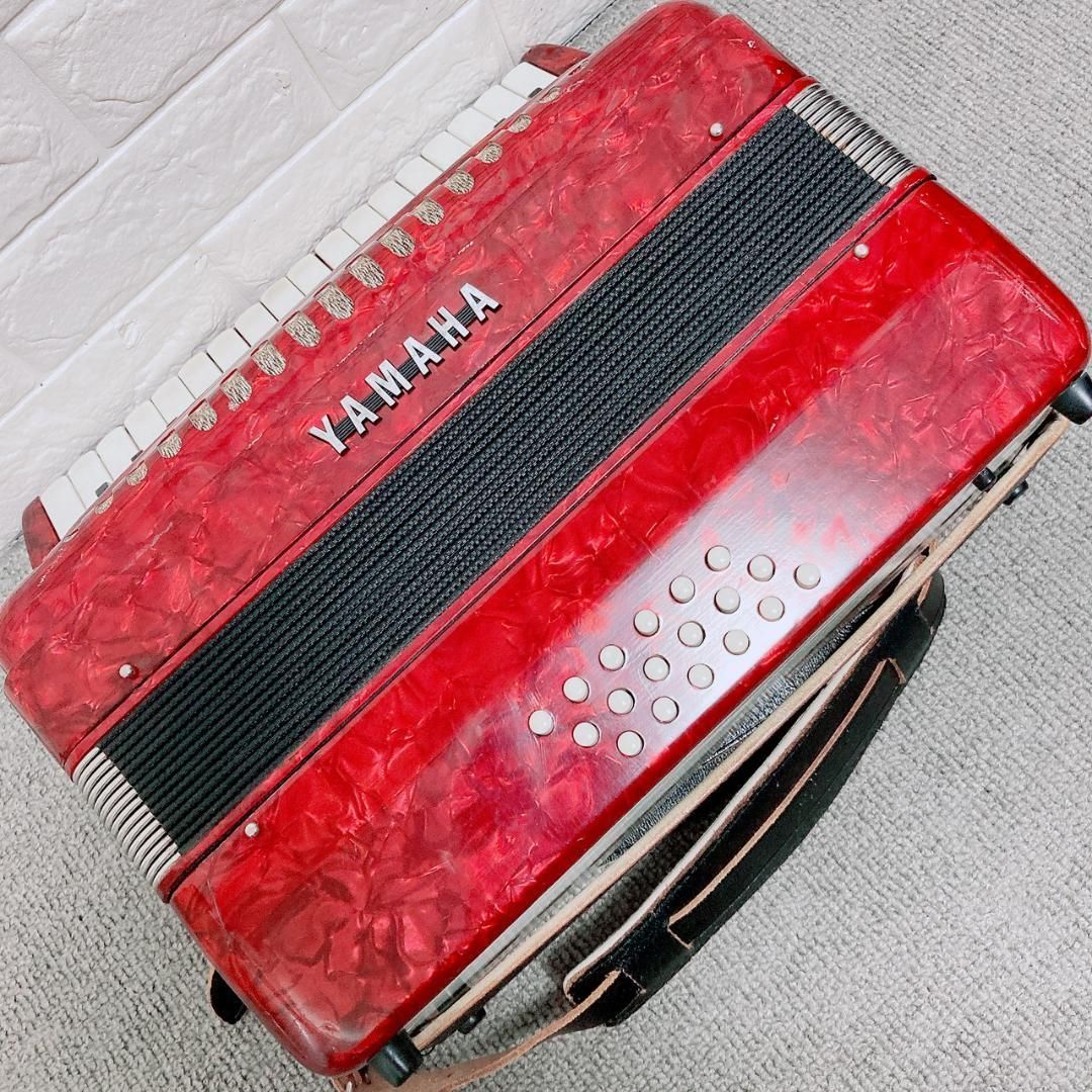 YAMAHA ヤマハ アコーディオン YA-18 30鍵盤 音出し確認済 - メルカリ