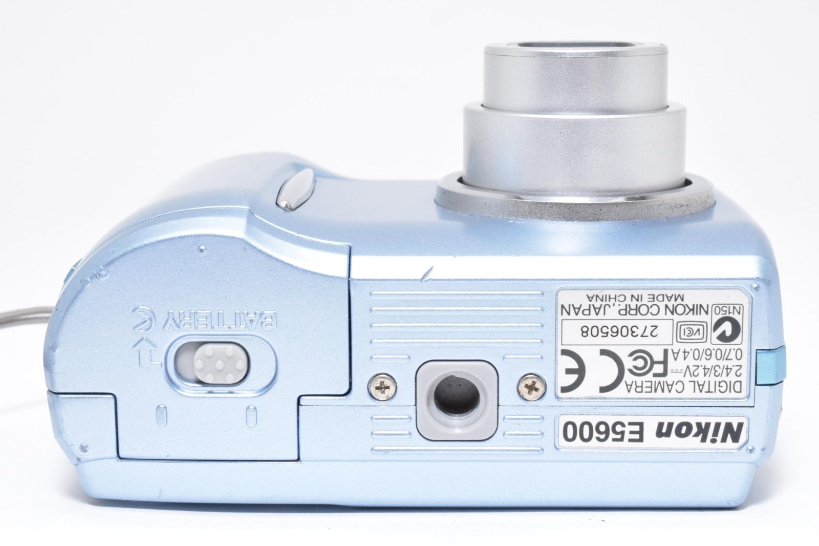 ニコン NIKON CoolPix 5600 ブルー コンパクトデジタルカメラ - メルカリ