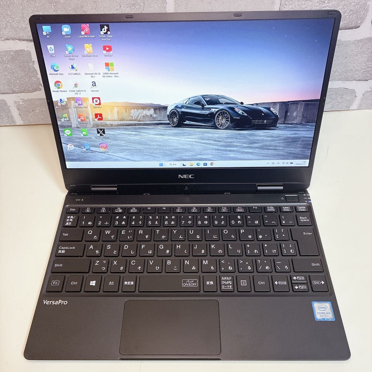 美品】軽量 薄型 NEC VersaPro 第8世代 Windows11 SSD 快適動作 初期